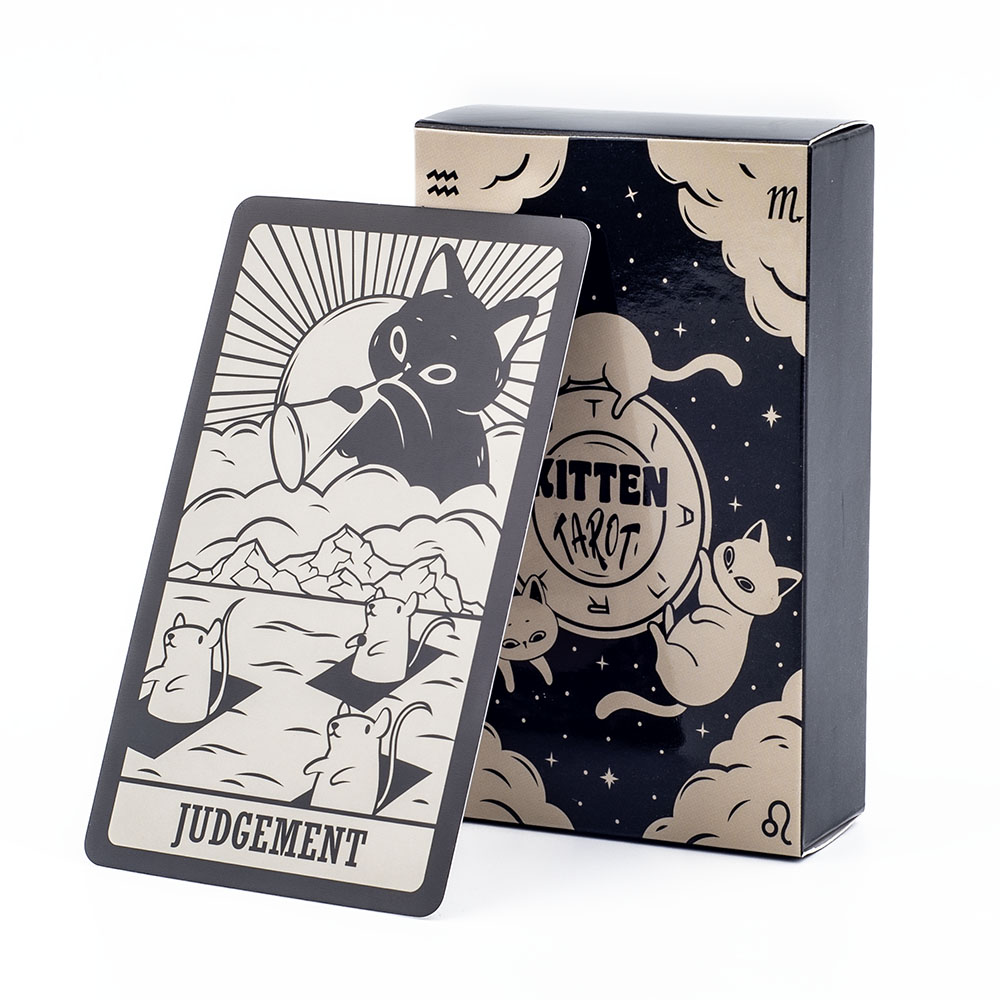 Kitten Tarot Deck 78Pcs Cute B - Tarot Cards Deck With Guidebook recension och pris