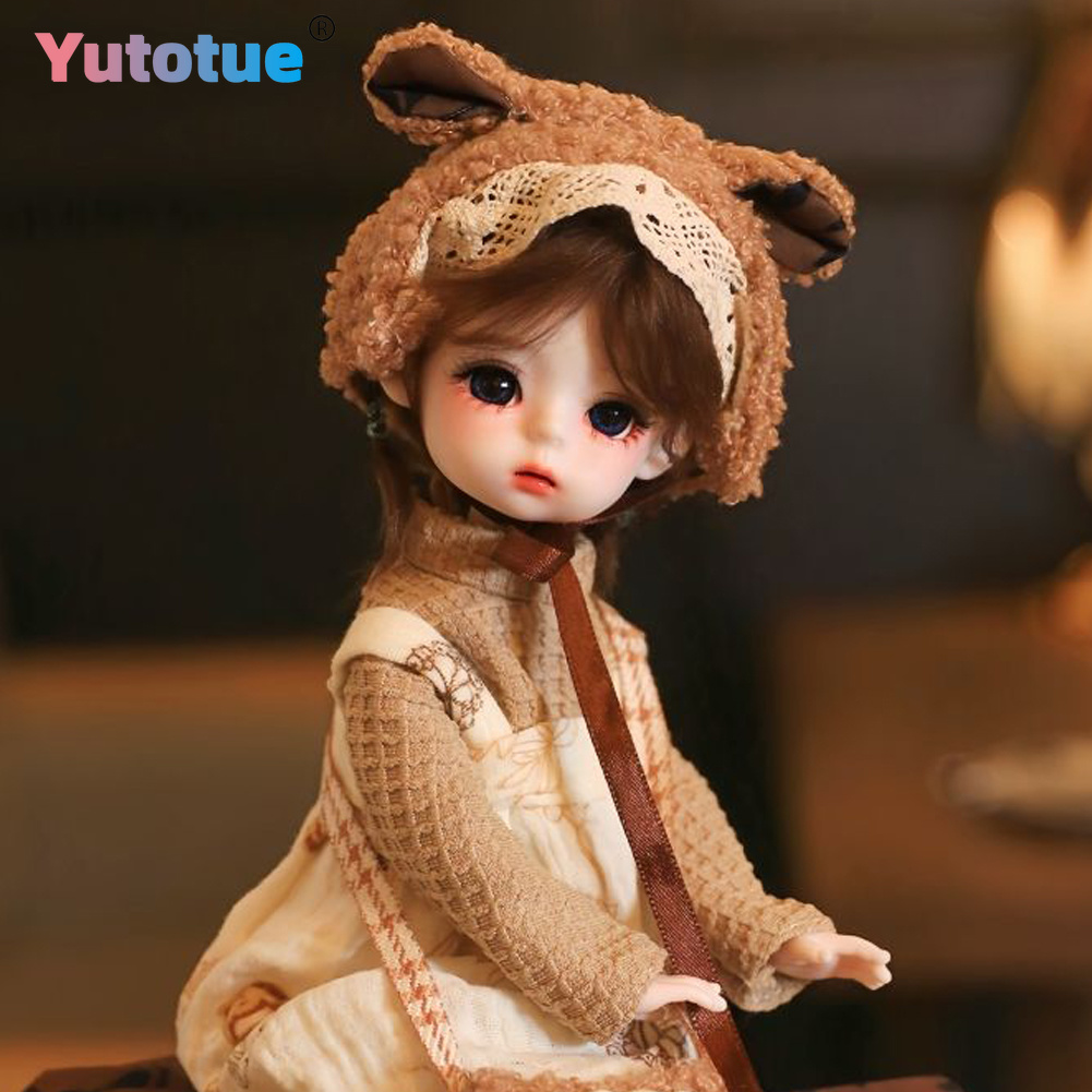 YUTOTUE 11 inch Height Girl Do - Bjd Doll 1 6 Full Set With Clothes recension och pris