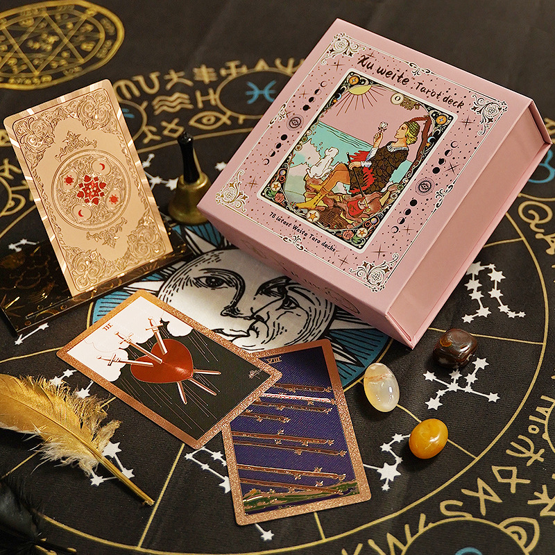 12*7cm Classic Tarot Cards wit - Tarot Cards Deck With Guidebook recension och pris