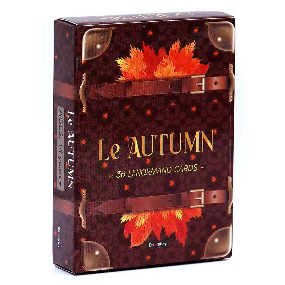 Lenormand Tarot Deck Le Autumn - Tarot Cards Deck With Guidebook recension och pris