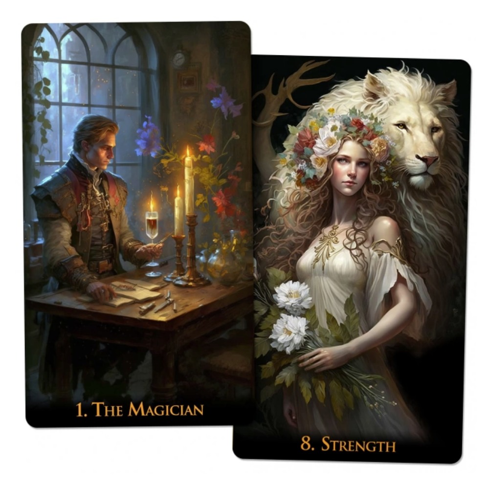 12*7cm Weird World Tarot 78 Ca - Tarot Cards Deck With Guidebook recension och pris