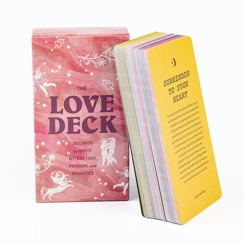 The Love Deck Cards 70Pcs Taro - Tarot Cards Deck With Guidebook recension och pris