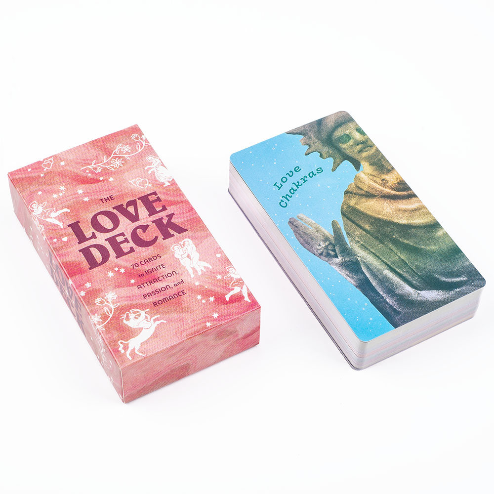 The Love Deck Cards 70Pcs Taro - Tarot Cards Deck With Guidebook recension och pris
