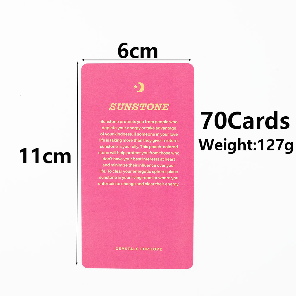 The Love Deck Cards 70Pcs Taro - Tarot Cards Deck With Guidebook recension och pris