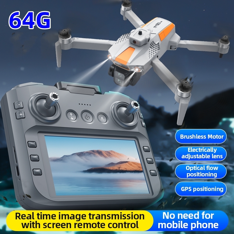 LF669 FPV Drone 5G 4.5inch LCD - Fpv Brushless Rc Drone 4K recension och pris