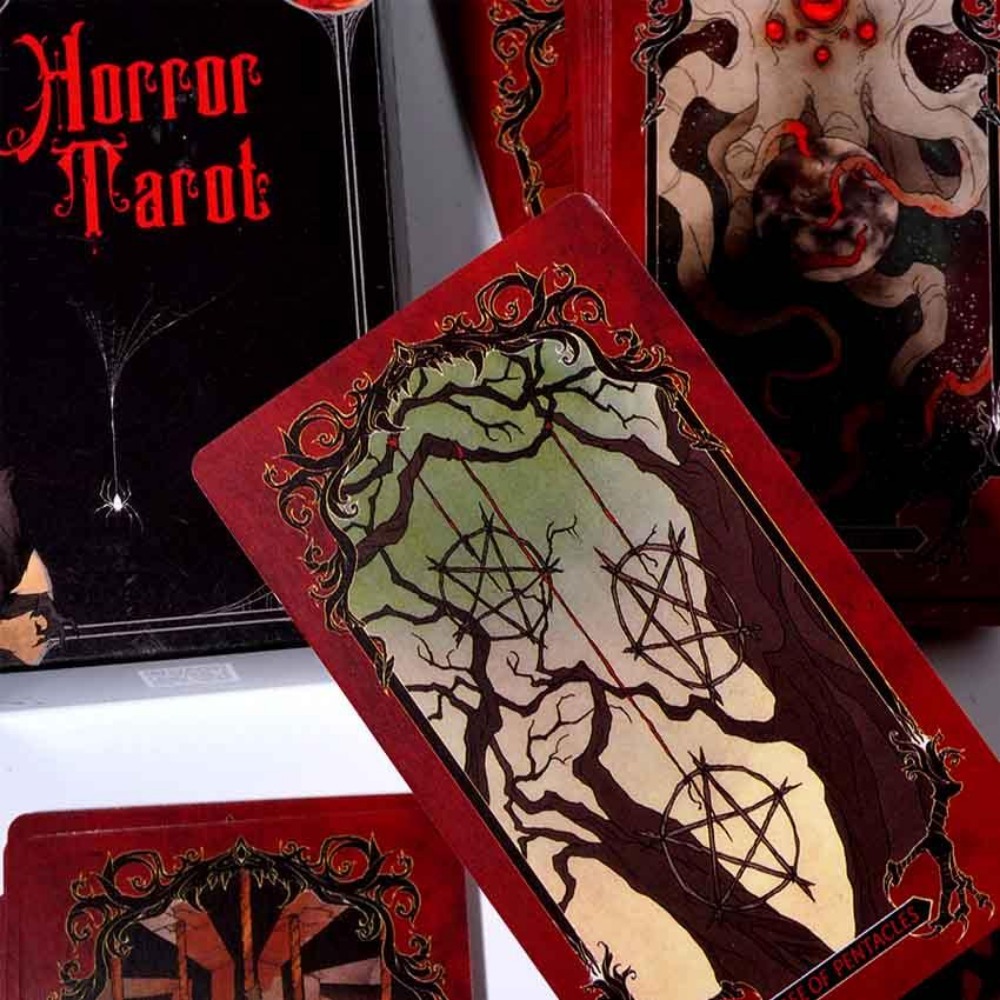 10.3*6cm Horror Tarot Deck Car - Tarot Cards Deck With Guidebook recension och pris