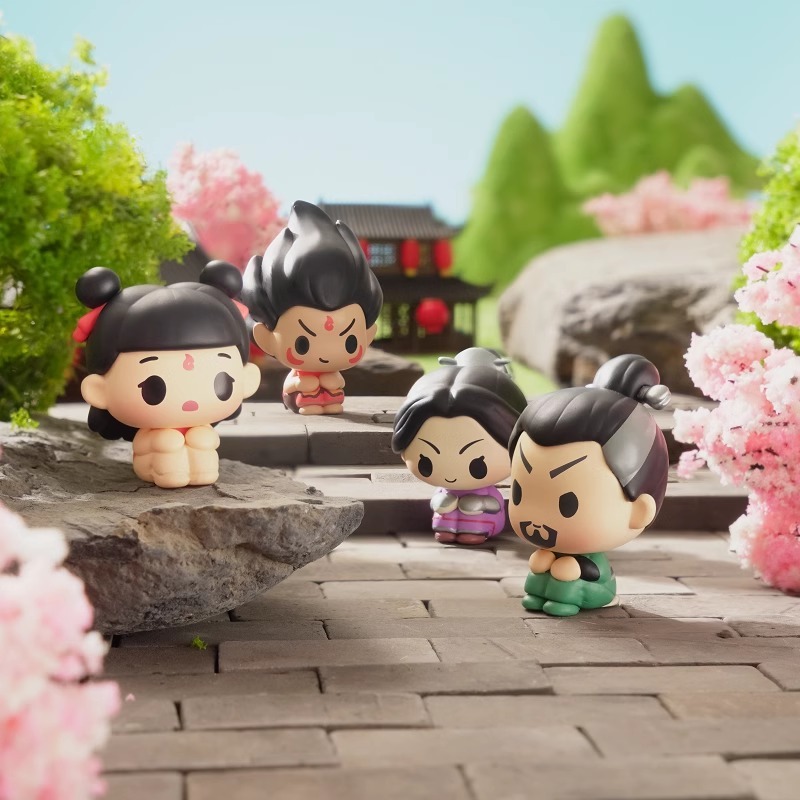 Ne Zha 2 Sit In A Row Series B - Anime Action Figure Blind Box recension och pris