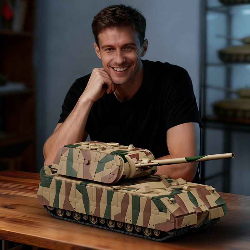 2688pcs Creative Military Heav - Lego Compatible Military Tank recension och pris