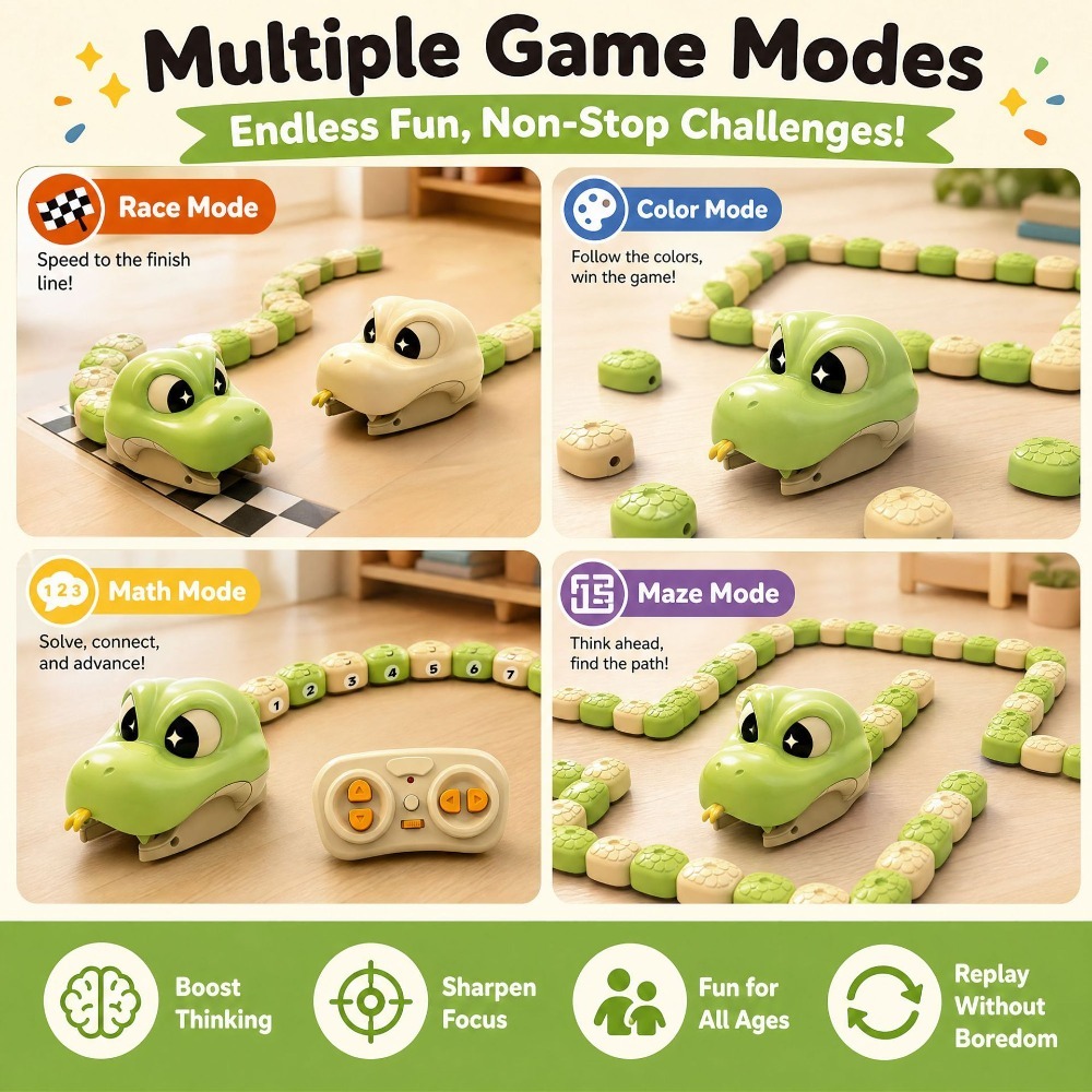 Remote Controlled Greedy Snake - Remote Control Toys recension och pris