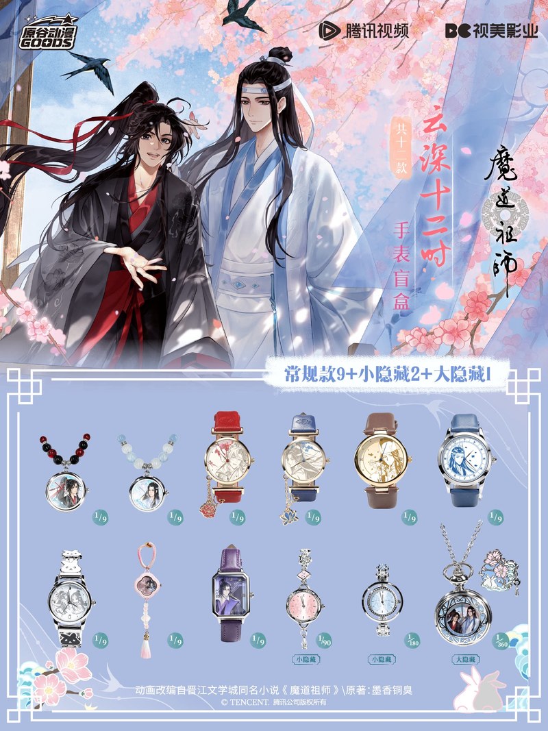Mdzs Acg Goods The Untamed Wat - Anime Action Figure Blind Box recension och pris