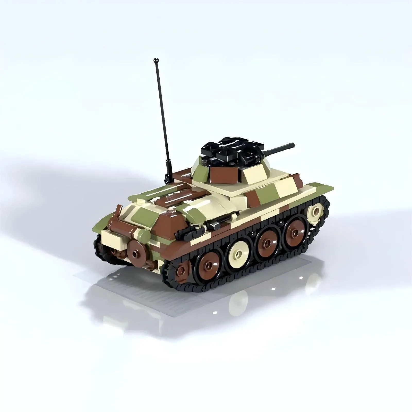  High-Tech Equipment Infantry  - Lego Compatible Military Tank recension och pris