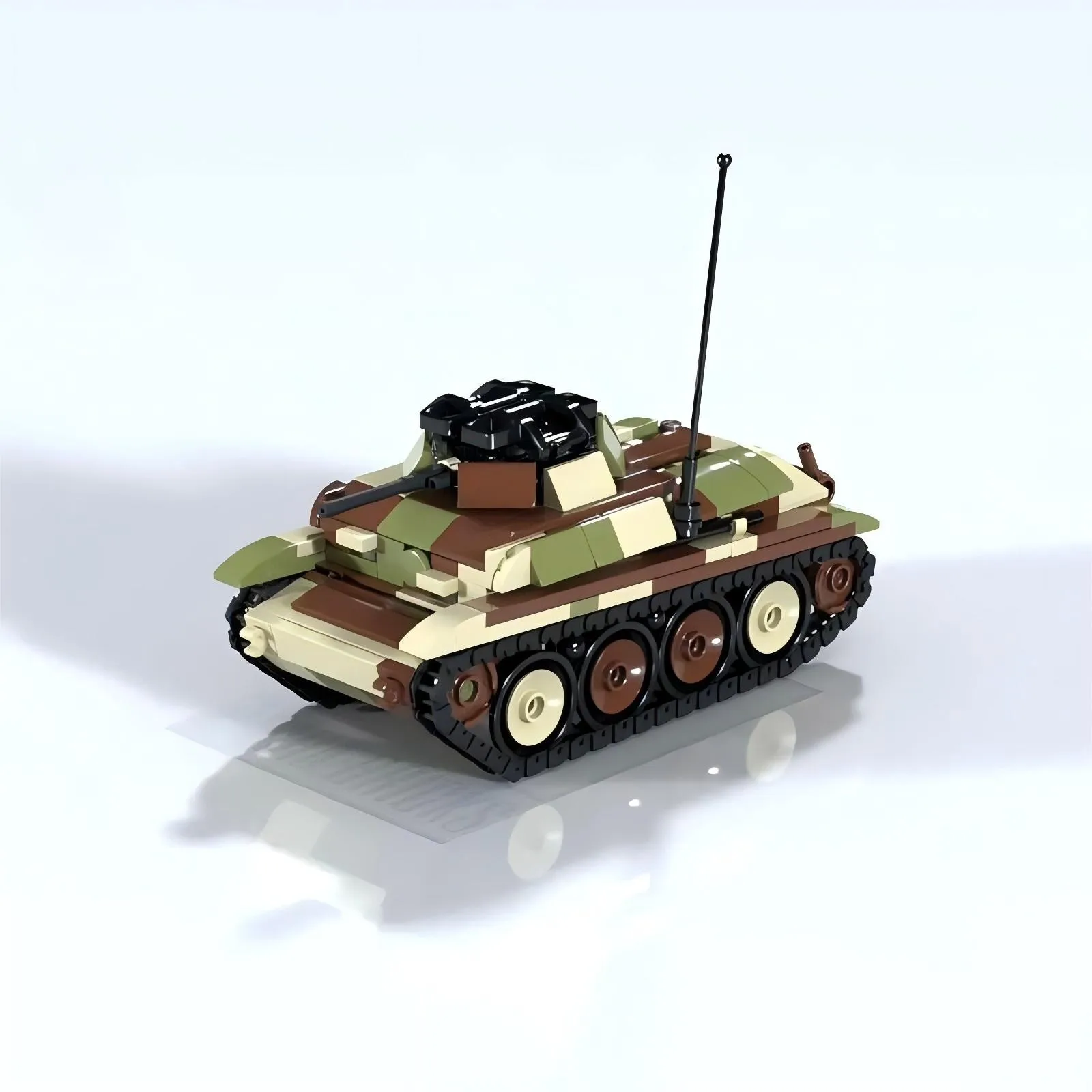  High-Tech Equipment Infantry  - Lego Compatible Military Tank recension och pris